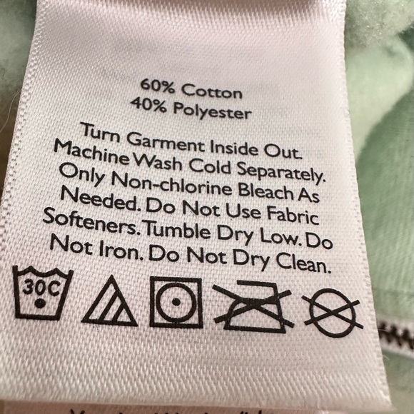 Eddie Bauer Women's Green Fleece hoodie.  Size Large. - Picture 4 of 5